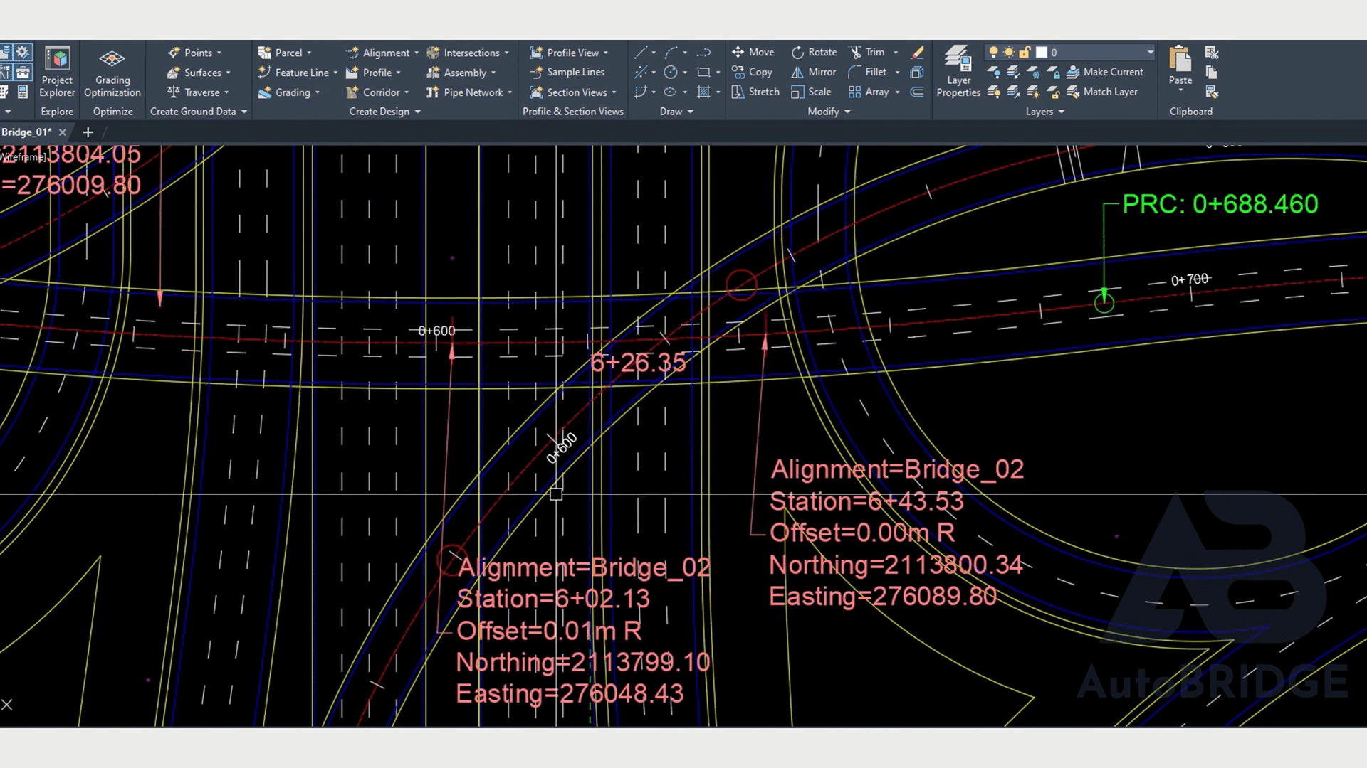 Seamless AutoBRIDGE Integration with Civil 3D